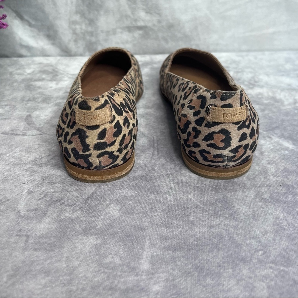 Toms Julie Leopard Print Pointed Toe Flats MISMATCHED SIZES. - Picture 4 of 10